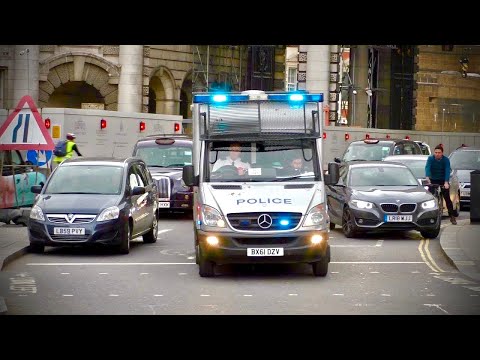 [Collection] Police and Ambulances Responding with Lights and sirens in London