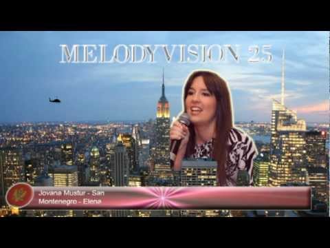 MelodyVision 25 - MONTENEGRO - Jovana Mustur - "San"