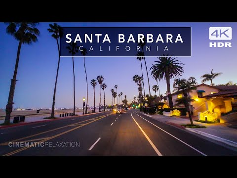 California 4K - SPECTACULAR Santa Barbara Drive