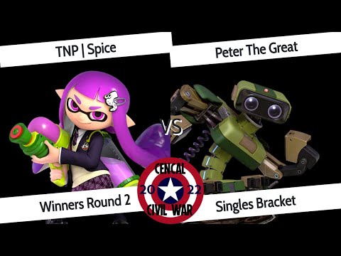 CenCal Civil War 2022 - Winner's Round 2 - Spice (Inkling) vs Peter the Great (R.O.B)