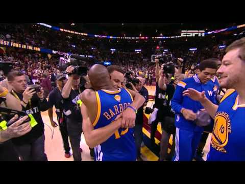 2015 NBA Finals - Golden State Warriors vs. Cleveland Cavaliers - Closing moments
