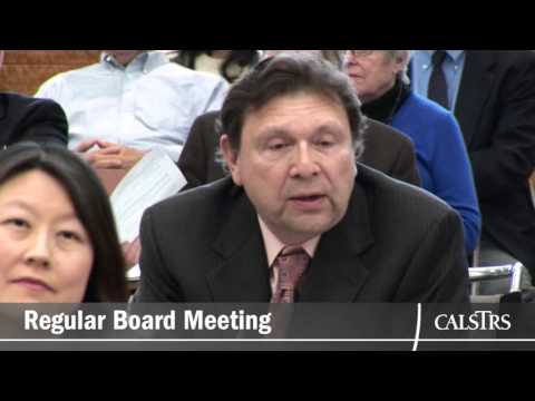 Teachers' Retirement Board February 2016 - Regular Board Meeting (Part 1 of 3)
