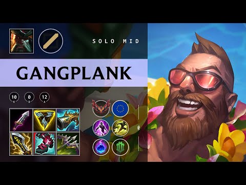 Gangplank Mid vs Malzahar - EUW Grandmaster Patch 25.24