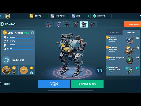 Angler Halo Glory | Old Weapons still worth? War Robots Gameplay