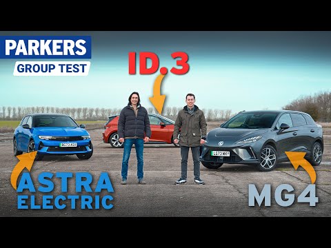 MG4 vs VW ID.3 vs Vauxhall Astra Electric Review | Who makes the best EV hatchback?