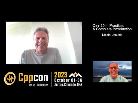 Interview with Nicolai Josuttis (C++20 in Practice: A Complete Introduction) - CppCon 2023 Preview