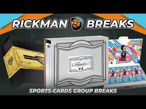 💥 NEBULA & BLACK 1/1! BIG FLAGG AUTO! 💥 Monday Night Rickman LIVE Group Breaks | 🏀🏈⚾️⚽️ FLAWLESS 💎