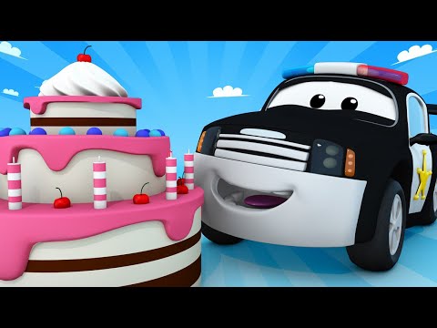 service auto pentru copii - Petrecerea surpriza pentru Matt  | Patrula auto | Car City World App