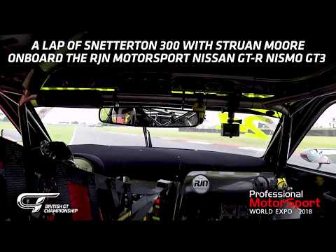 PMW Expo – onboard lap Struan Moore, Nissan GT-R Nismo GT3