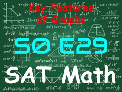 SAT Math Review: Key Features of Graphs (S0, E29)