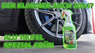 Den kennt wohl jeder! Wie schlägt sich der Tuga Chemie Alu Teufel Grün Felgenreiniger in 2024?