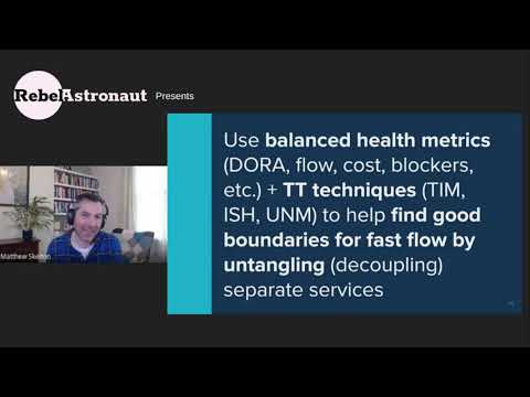 Untangling Software Delivery with Team Topologies, Flow Metrics and Decoupling - Matthew Skelton