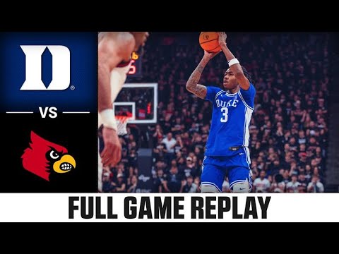 Duke vs. Louisville Full Game Replay | 2025-26 ACC Men's Basketball