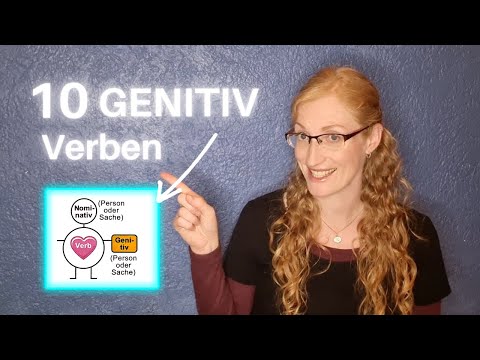 VERBEN mit GENITIV | C1 C2 | Perfektes Deutsch
