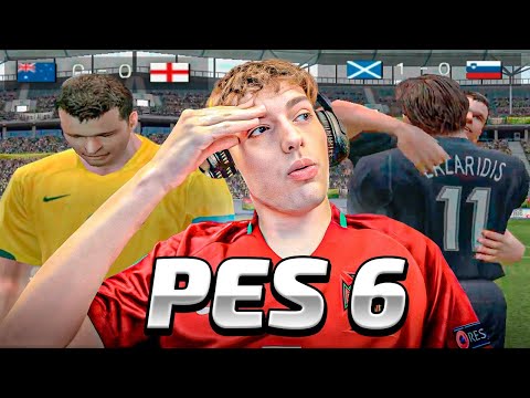 DAVOO XENEIZE JUEGA AL PES 6: INTENTA SALIR CAMPEON CON EQUIPO ALEATORIO