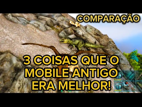 Coisas que Eram MELHORES no Ark Mobile Antigo do Que no Novo - Comparação das Versões