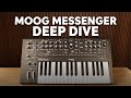 The Moog Messenger Monophonic Analog Synthesizer Deep Dive Demo