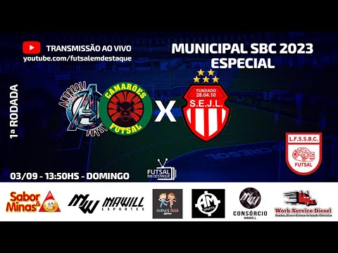 MUNICIPAL SBC - CAMARÕES/ANDREOLI  X JD LIMPÃO - #futsalemdestaque