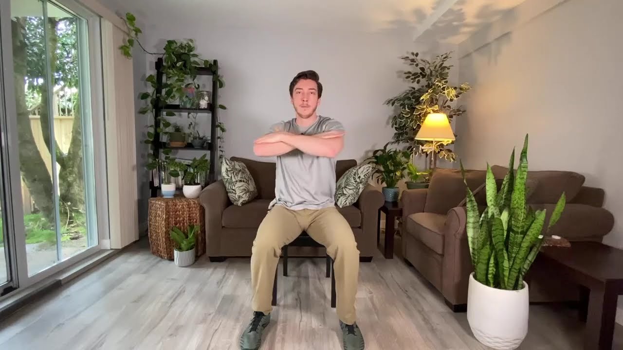Seated Torso Rotations - YouTube