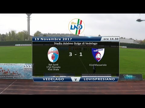 Campionato Promozione 2017-18 11a Giornata | Vedelago - LoviSpresiano | 19.11.2017