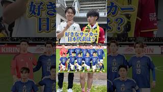 好きなサッカー日本代表は！？　#サッカー #サッカー日本代表 #ワールドカップ
