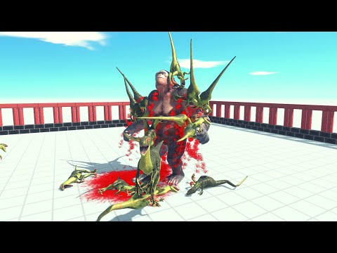 20 Deinonychus Vs Every Unit ARBS | Animal Revolt Battle Simulator