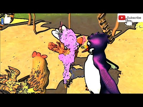 "El Pingüino y La Gallina" Pero en Diferentes Estilos de Dibujo  |  Variaciones Audiovisuales