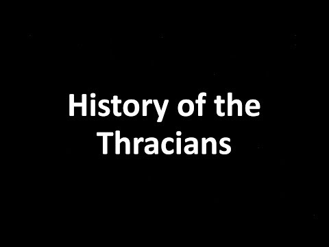 History of the Thracians
