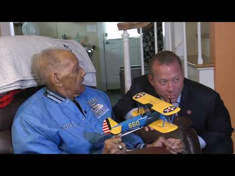 Tuskegee Airman Honored