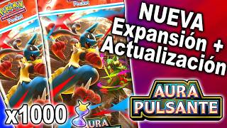 隆隆Llega la NUEVA EXPANSI脫N + ACTUALIZACI脫N!! - Aura Pulsante - Cartas Pokemon TCG Pocket