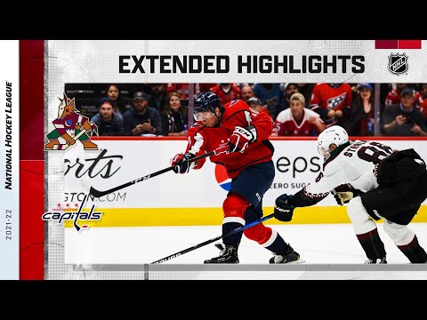 Arizona Coyotes vs Washington Capitals Oct 29, 2021 HIGHLIGHTS