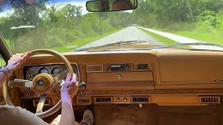 1985 Jeep Grand Wagoneer Ride Along