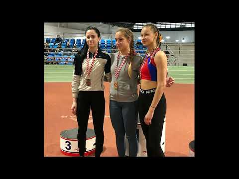 DVORANSKO PRVENSTVO HRVATSKE ZA JUNIORE 05.02.2022. Zagreb. Melani Bosić 2. Mesto 🥈💪