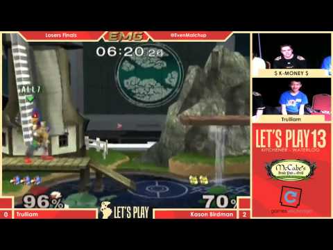 Let's Play 13 - Kason Birdman vs Trulliam - Melee Singles Loser's Finals