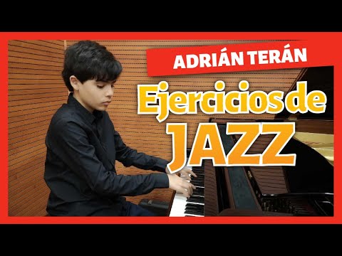 Simple PIANO EXERCISES for Advanced JAZZ IMPROVISATION - Adrián Terán Piano Niño Pianista