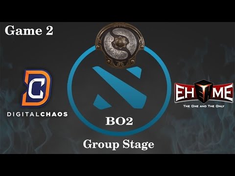 DC vs EHOME Highlights Game 2, TI 6 Group B