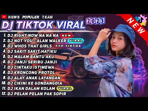 DJ TIKTOK TERBARU 2023 - DJ RIGHT NOW NA NA NA X NOT YOU X WHOS THAT GIRL REMIX  TIK TOK FULL ALBUM
