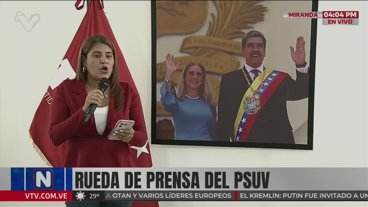 Diosdado Cabello, rueda de prensa del PSUV, 19 de enero de 2026