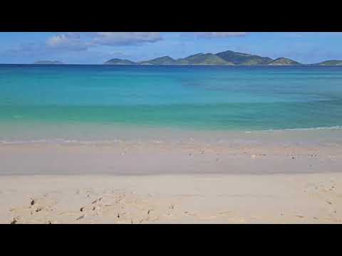 Smugglers cove Beach in tortola.