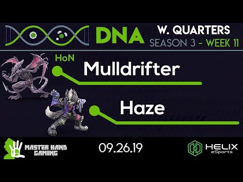 DNA S3:W11 - Haze (Wolf) Vs. HoN | Mulldrifter (Ridley) - W Quarterfinals