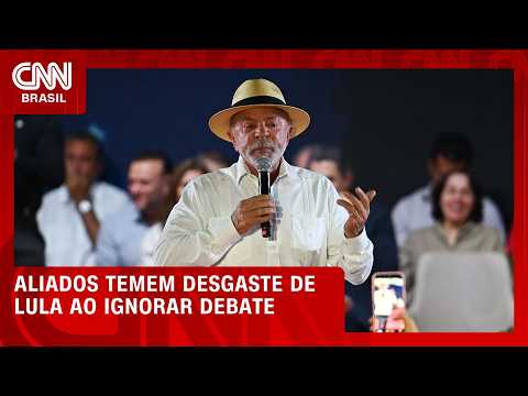 Aliados temem desgaste de Lula ao ignorar debate; entenda | CNN PRIME TIME