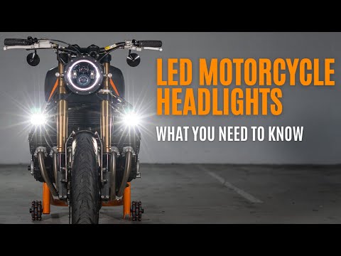 LED Motorcycle headlights - What You Need To Know! | Purpose Built Moto