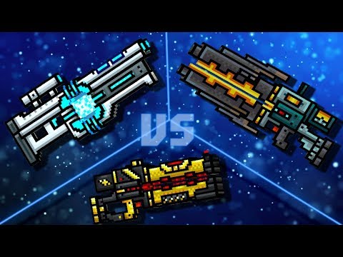 Pixel Gun 3D - Alien Bouncer VS Asteroid VS Reflector