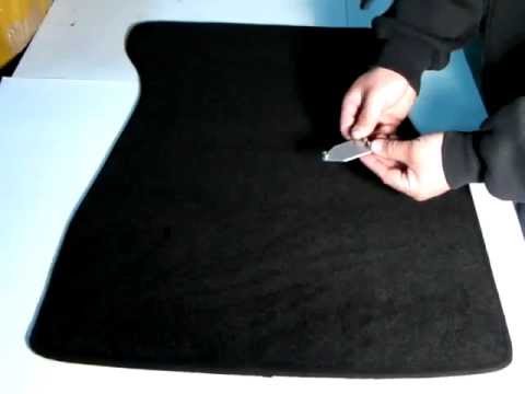 FLOOR MAT EMBLEM INSTALLATION