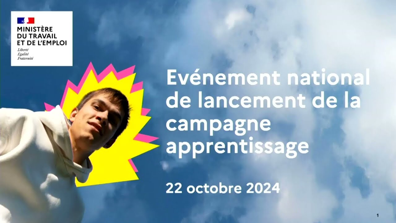 Campagne apprentissage 2024 |  Retour sur l'événement de lancement du 22 octobre 2024