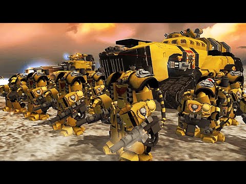 Unification Mod 2021 | Imperial Fists & Mechanicus vs Orks! - Survival / Dawn of War: Soulstorm