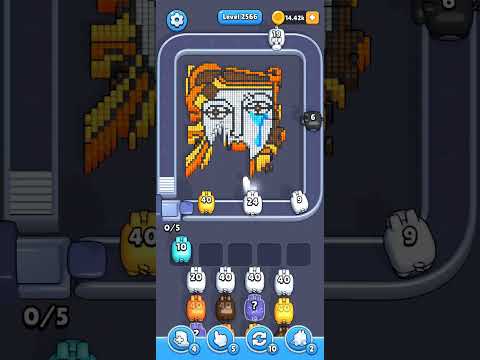 Pixel Flow Level 2566 Walkthrough