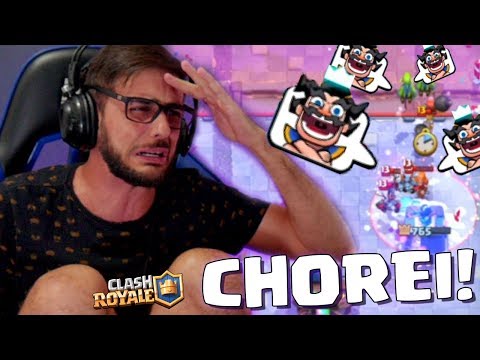 TODA HORA A MESMA DERROTA! RAGE CLASH ROYALE!
