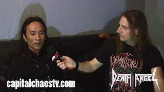Ted Aguilar of Death Angel Interviewed in San Francisco on Capital Chaos TV
