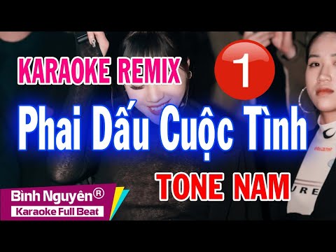 Phai Dấu Cuộc Tình | Karaoke Remix | Beat Chuẩn | Tone Nam | Bình Nguyên Media